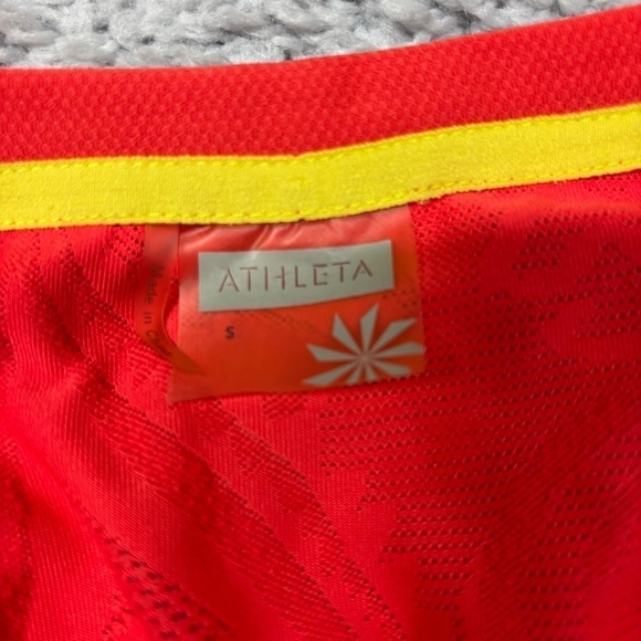 Athleta Shirt Womens Small Long Sleeve Crewneck Compression Activewear Fitness - Picture 3 of 5